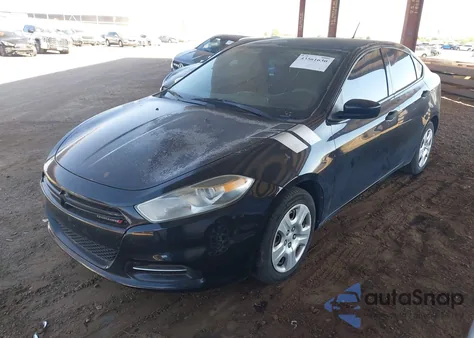 2013 Dodge Dart Se from USA, damaged, VIN 1C3CDFAA4DD103629